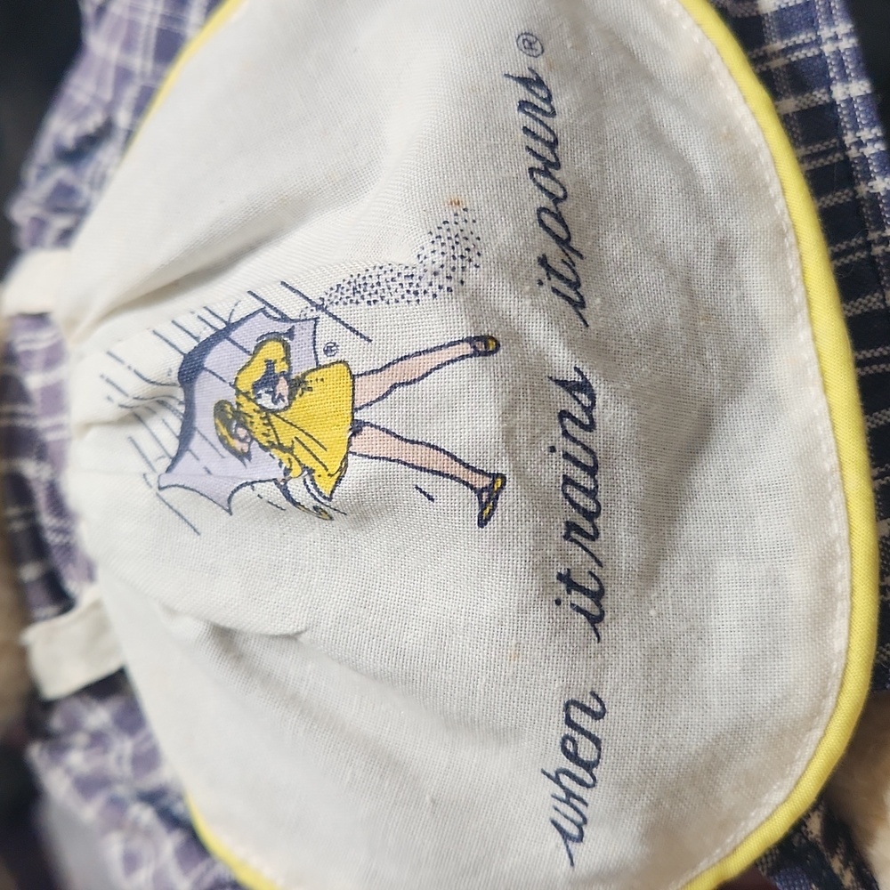 Teddy Bear Plush Vintage Morton Salt - Picture 2 of 4